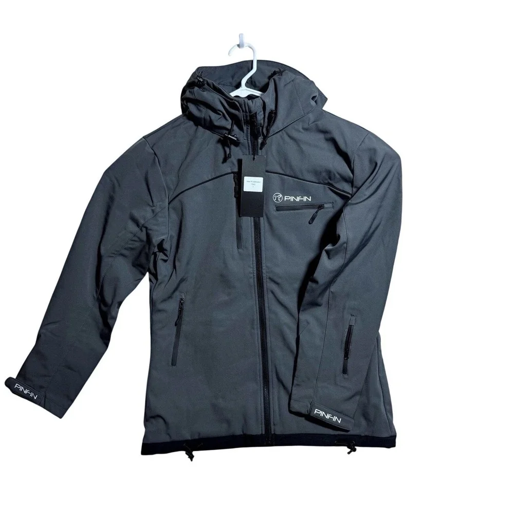 Men's Pin Fin Windbreaker Alpha Series Medium NWT $200 Retail - Designed in USA